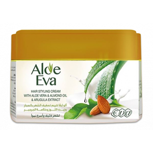EVA COSMETICS — ALOE EVA HAIR STYLING CREAM WITH ALOE VERA, ALMOND OIL & ARUGULA EXTRACT 85 GM
